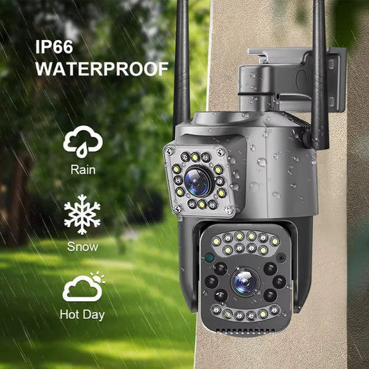 V28 8MP Dual-Lens Wireless Camera