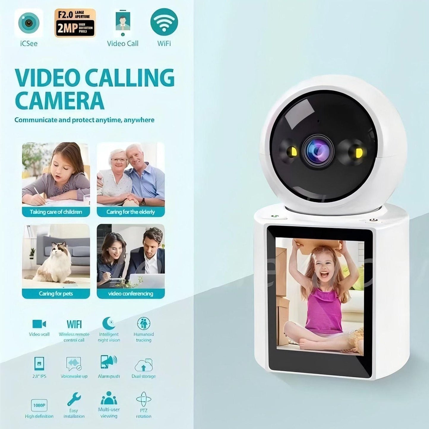 V25 1080P WiFi Security Camera